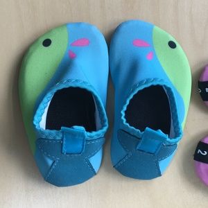 Mabove Aqua/Green Baby Water Slippers